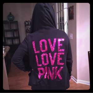 ❌On hold ❌Victoria Secret Pink hoodie jacket