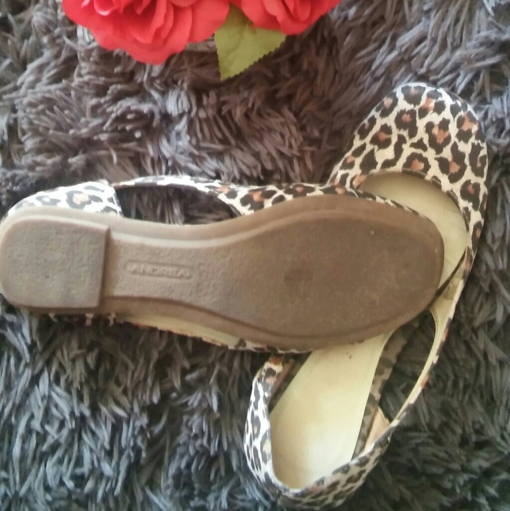 Andrea cheetah print flats