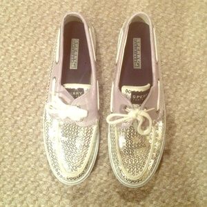 Sequin Sperrys