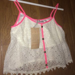 Paper Crane Crochet Croptop