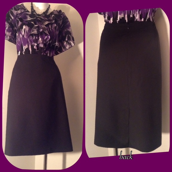 🔹🔷🔹CLASSIC TALBOTS BLACK SKIRT🔹🔷🔹