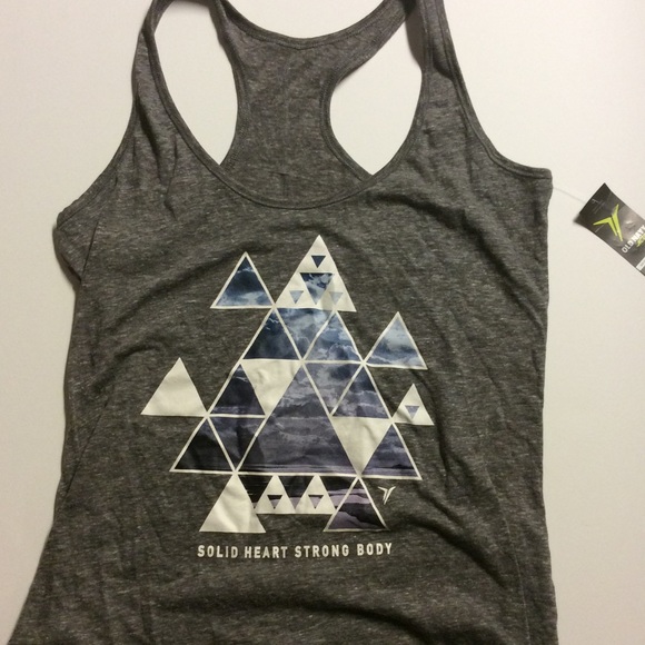Old Navy Tops - Old Navy Solid Heart Strong Body active tank LRG