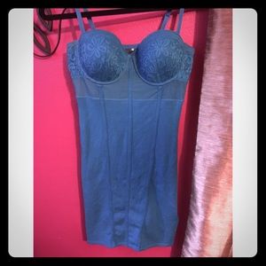GUESS blue bodycon dress very cute never worn