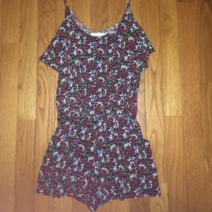 Pacsun Floral, Ruffle Romper