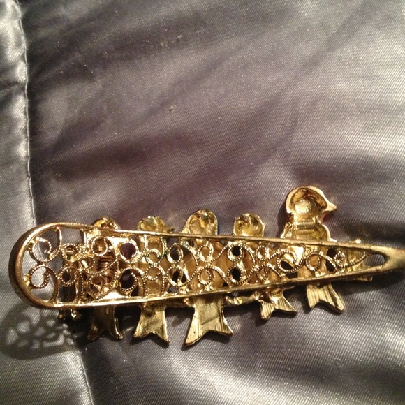 NEW Golden Birdy Hair Clip - Picture 2 of 3