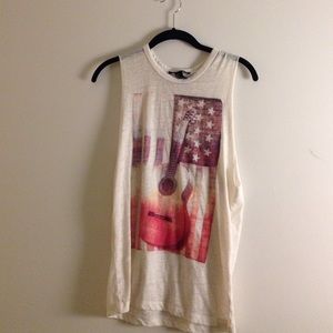 graphic muscle tee