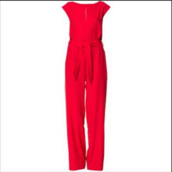 FLASH SALE $5 OFF Zara Red Jumpsuit