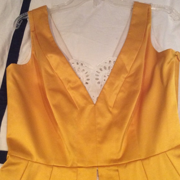 DVF!!!Limited edition satin with cotton lace dress - Picture 2 of 4