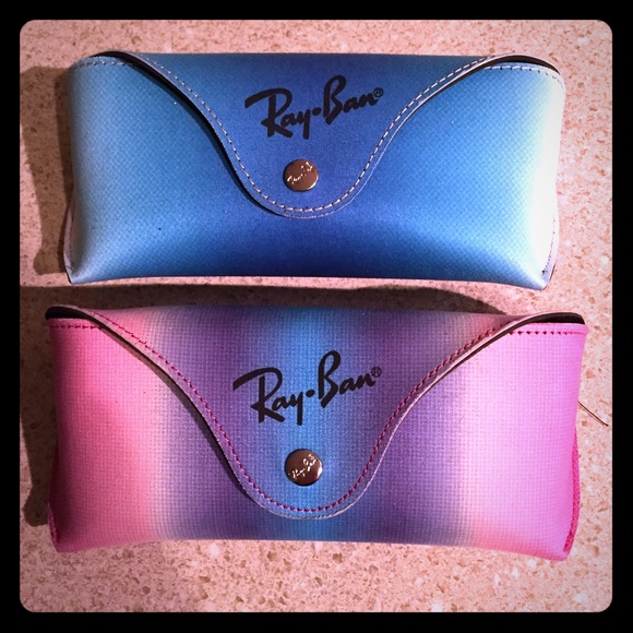 2 Ray ban cases