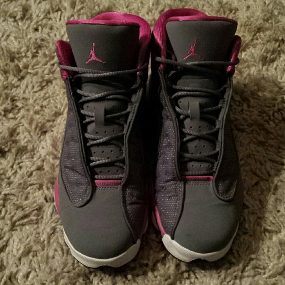 Pink and Grey Jordan's