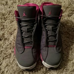 Pink and Grey Jordan's