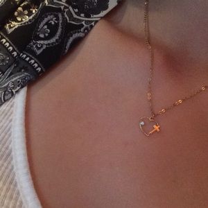 heart and cross necklace