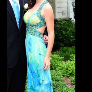 Faviana Couture floor length gown