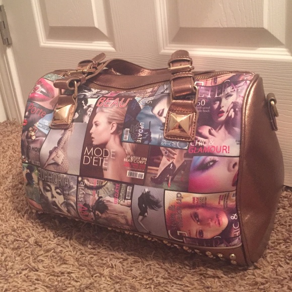 Magazine cover medium size purse