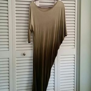 ASYMETRICAL OMBRE DRESS