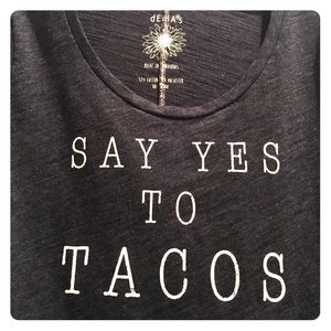 Graphic long sleeved tee