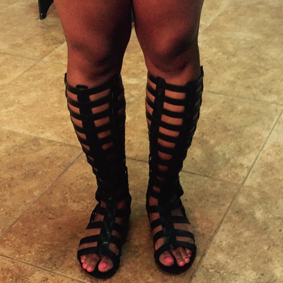 MIA Glitterati Gladiator Sandals - Picture 2 of 3