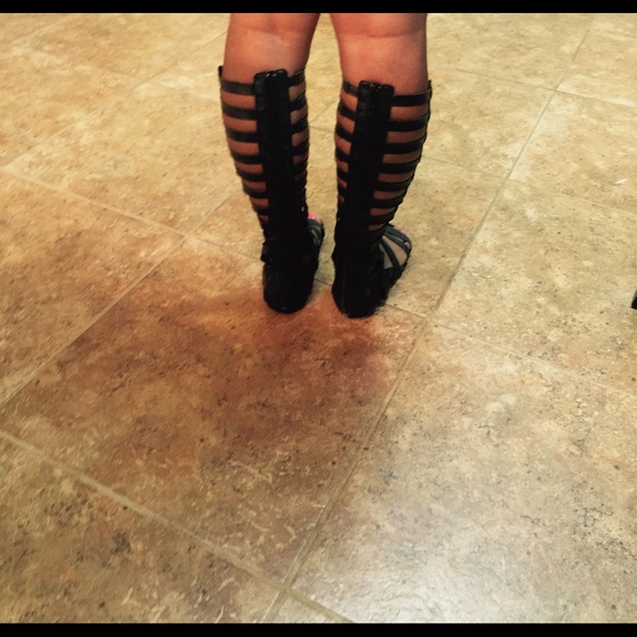 MIA Glitterati Gladiator Sandals - Picture 3 of 3