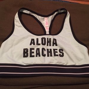 Aloha Beaches PINK sports bra