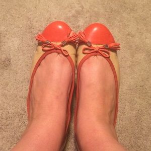 Patten leather flats💥