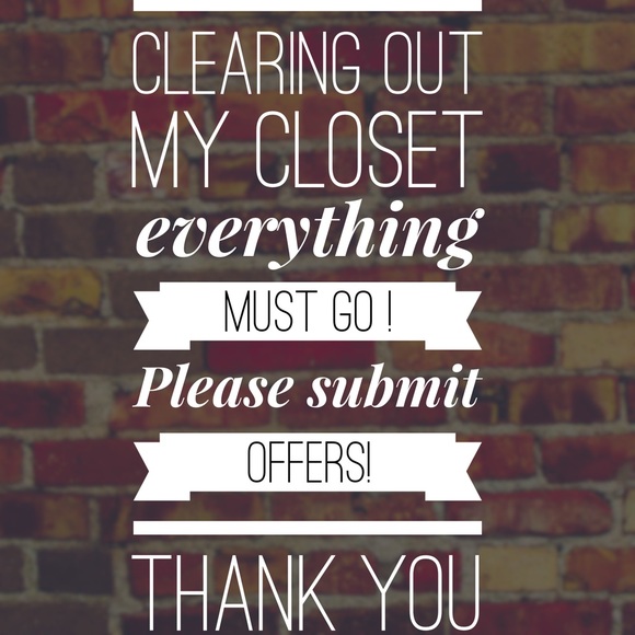 Everything ......... Open to all offers