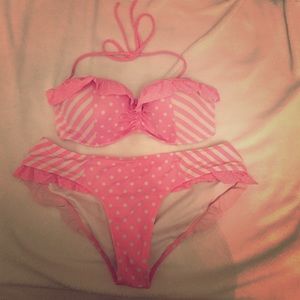 Victoria Secret pink and white