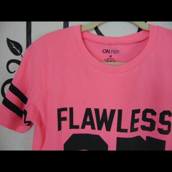 ON FIRE Tops - Pink Flawless shirt