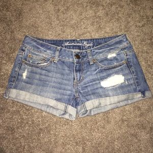 American Eagle jean shorts