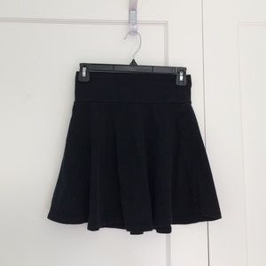 F21 Black Circle Skirt