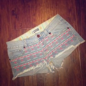 pacsun ROXY jean shorts