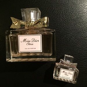 Miss Dior Cherie perfume.