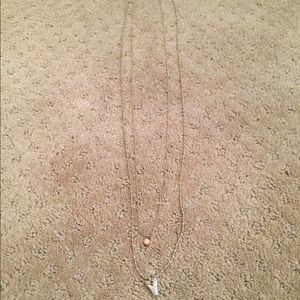 Gold double layer necklace NWOTS💕