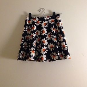 floral skirt