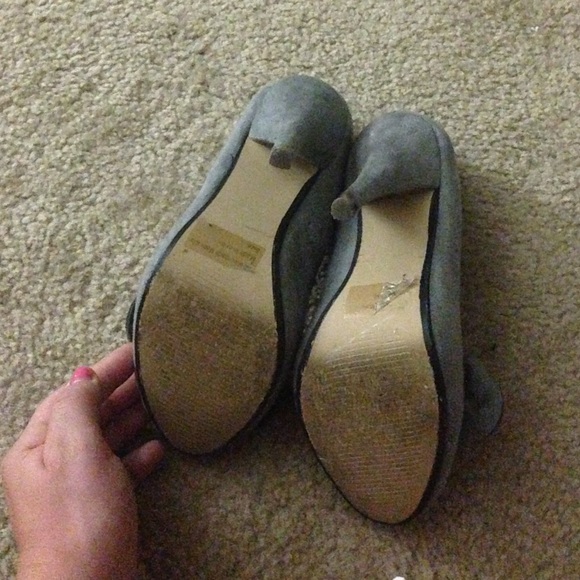 wild diva grey heels - Picture 2 of 2