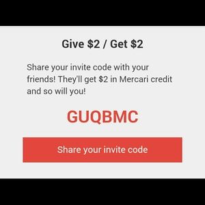 Mercari code