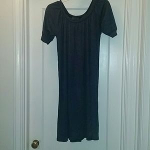 Michael Stars Tunic Dress Size L - Dark  Blue