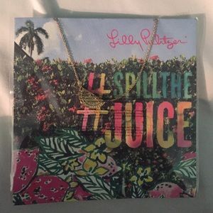 Lily Pulitzer watermelon necklace