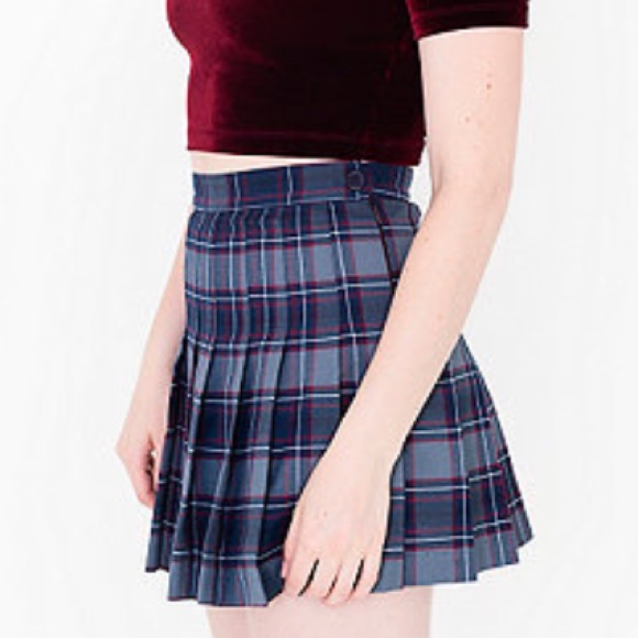 SOLD American apparel Genevieve tennis skirt