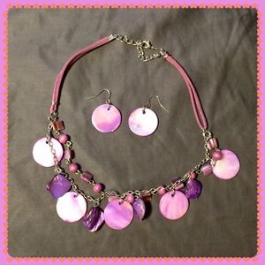 Necklace & earrings set!