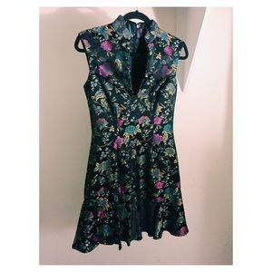 Flapper-Style Kimono Material Dress