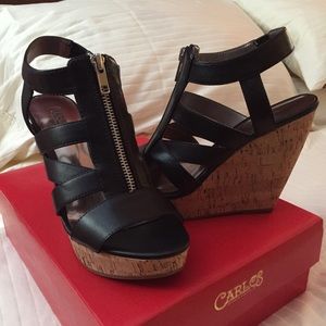 ✨ NWB! Black wedges