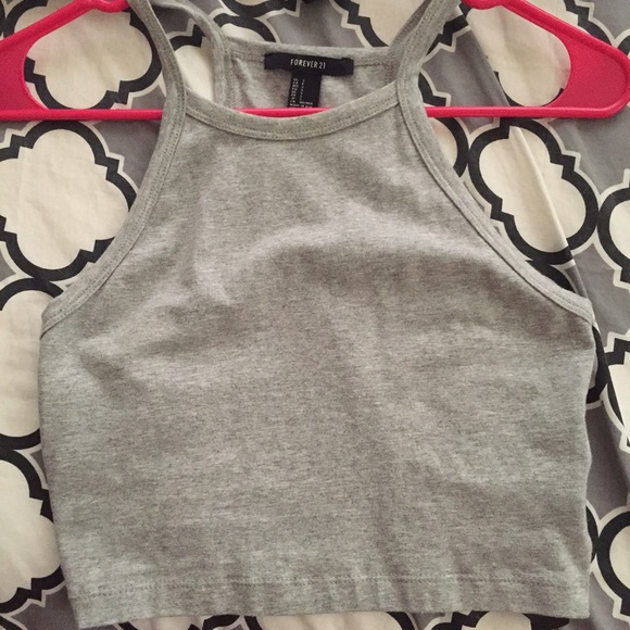 🚫SOLD🚫Grey crop top