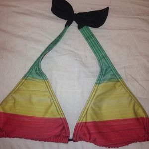 Billabong rasta bikini top