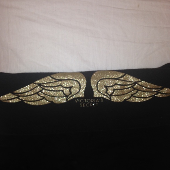 Victoria secret fold over angel wing yoga pants