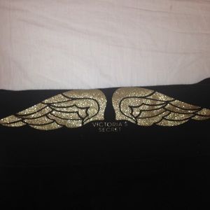 Victoria secret fold over angel wing yoga pants