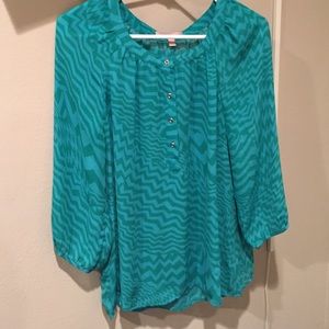 Banana Republic chiffon shirt