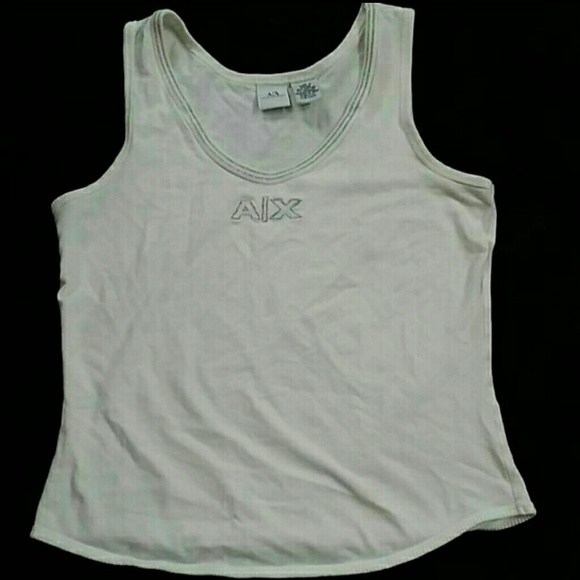 Armani Exchange A/X white tank top - Picture 1 of 3