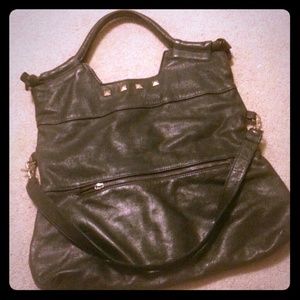 Foley + Corinna Stud Mid City Tote in Black