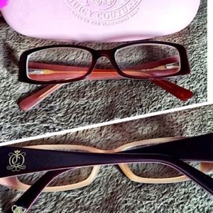 Juicy couture eye glasses