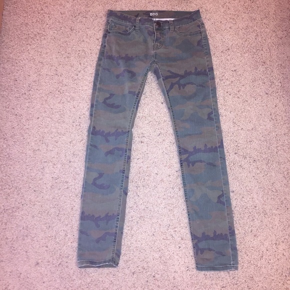 camo jeans from UO